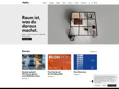 Modulare Systeme für kommerzielle Räume