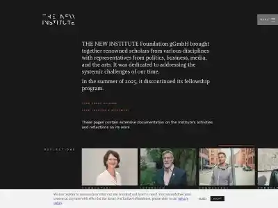Home - THE NEW INSTITUTE