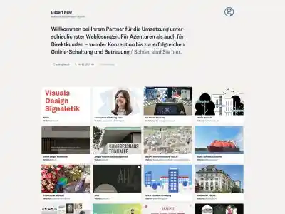 Gilbert Nigg - Webentwicklung in Zürich [Web Developer, Website, Webdesign, Programmierung, CMS]