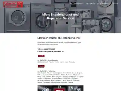 Elektro Pierednik - Miele Kundendienst