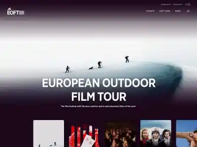 European Outdoor Film – Tour Film Festival 2025/26 – Europe's No.1 Outdoor Film Tour – EOFT