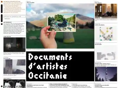 Documents d’artistes Occitanie