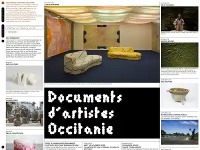 Documents d’artistes Occitanie