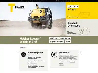 Startseite - Andreas Thaler GmbH & Co. KG