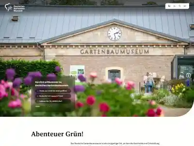 Deutsches Gartenbaumuseum | Deutsches Gartenbaumuseum in der Cyriaksburg, ega in Erfurt, Thüringen