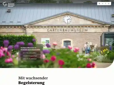 Deutsches Gartenbaumuseum | Deutsches Gartenbaumuseum in der Cyriaksburg, ega in Erfurt, Thüringen