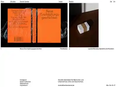 (Studio) Daniel Zenker   Konzeption und Gestaltung