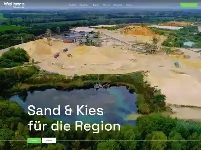 Welbers Kieswerke – Sand & Kies vom Niederrhein