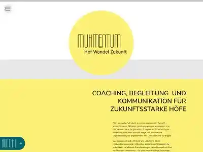 muhmentum - Hof Wandel Zukunft