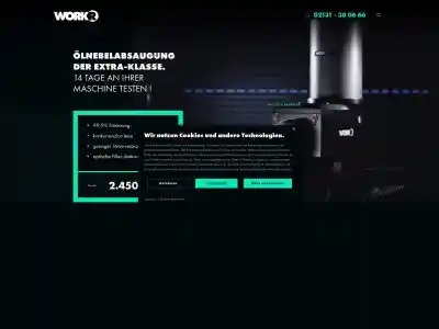 Ölnebelabsaugung der Extra-Klasse zu einem Top Preis - WORKr