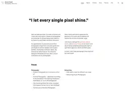 Norman Posselt · Photographer. Retoucher.