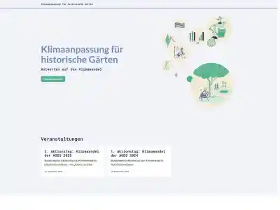 Home | Klimaangepasste Gartendenkmalpflege