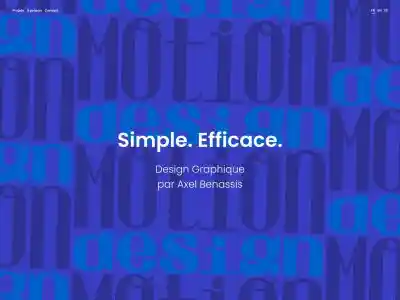 Axel Benassis - Bienvenue