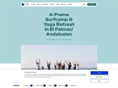 A-Frame | Surfcamp & Yoga Retreat Andalusien, Spanien