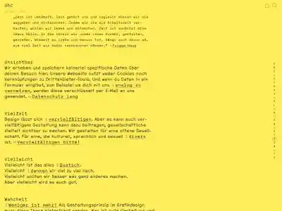 Zweifel • Kritisch gestalten, optimistisch handeln