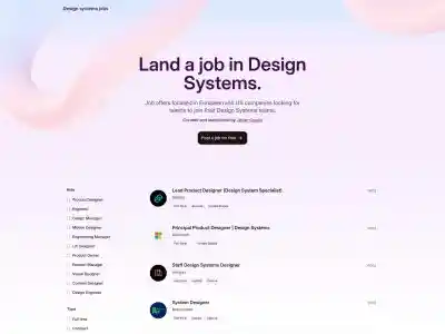 Design systems jobs