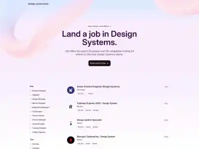 Design systems jobs