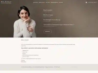 Psichologė-psichoterapeutė