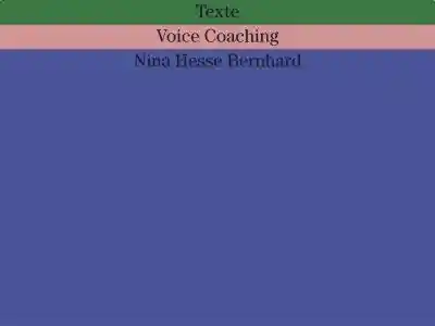 Nina Hesse Bernhard