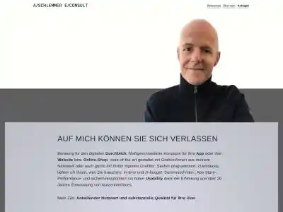 Erstklassiges Webdesign aus Freiburg, a/schlemmer e/consult
