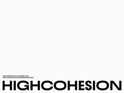 HighCohesion | The Integration Platform for Fast-growing Brands