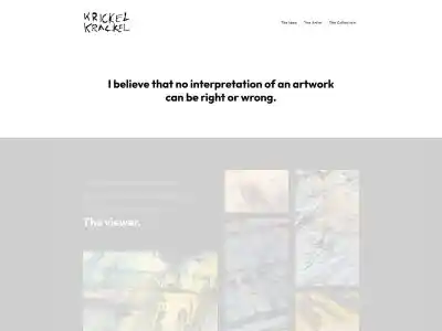 Krickelkrackel | I had nothing in mind while painting this.