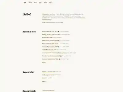 Hello! | Sander Solvak