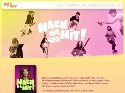 Machmamit! – Finde, was deins ist.