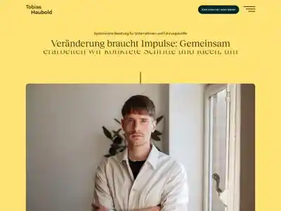 Tobias Haubold – Systemische Beratung für Unternehmen und Führungskräfte