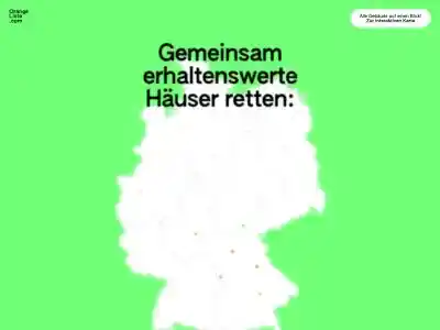 Orange Liste · Gemeinsam erhaltenswerte Häuser retten