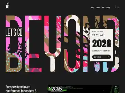 beyond tellerrand – an event about web, design, development, technology and more