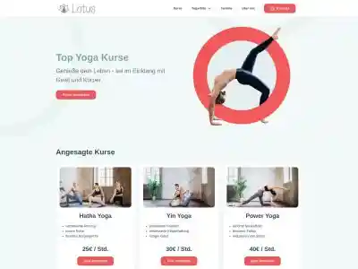 Demo Webseite | Lotus