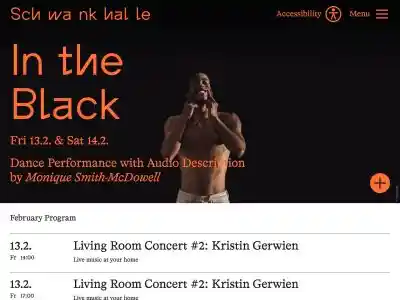 Startseite · Schwankhalle