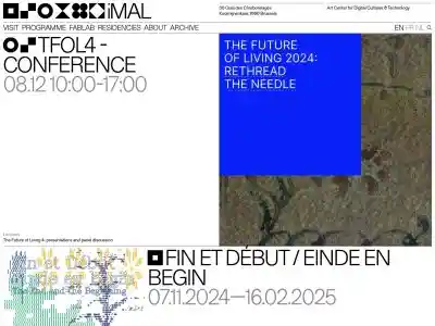 iMAL – Art Center for digital cultures & technology.