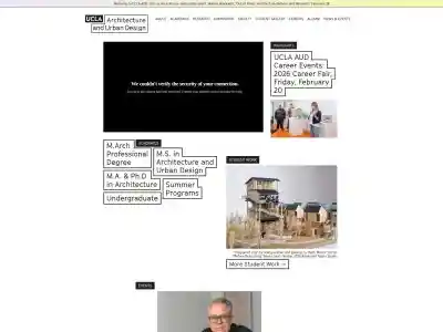 UCLA Architecture and Urban Design | Home