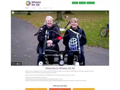 Welcome to Wheels for All | Wheels for All — The UK inclusive cycling charity