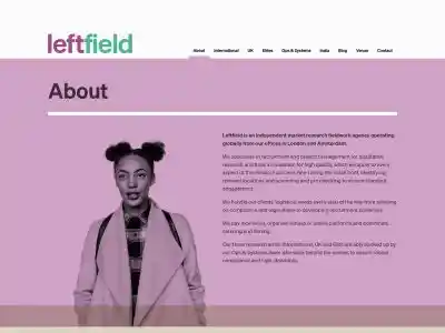 About | Leftfield