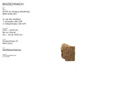 Binzschwach - binzschwach