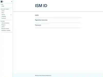 Guide | ISM ID