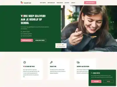 Verse soep laten leveren voor je bedrijf of school