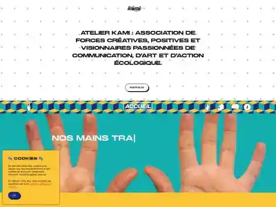 Homepage-updating-website | Atelier Kami