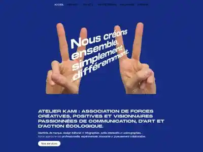 Homepage-updating-website | Atelier Kami