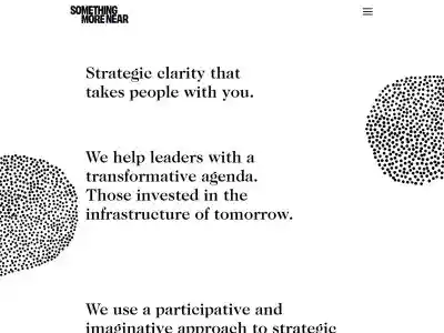 Home - Something More Near | Strategic clarity that takes others with you