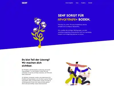 SENF. — Branding, Kommunikation und Design für verantwortungsvolle Unternehmen