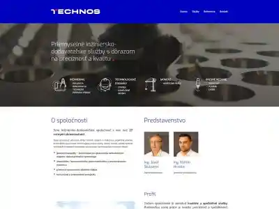 Technos – Priemyselné inžiniersko-dodávateľské služby s dôrazom na precíznosť a kvalitu