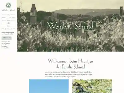 Weinbau Schmid – Heuriger mitten in Perchtoldsdorf