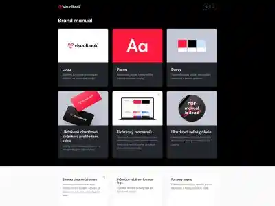 Visualbook - Brand manuál