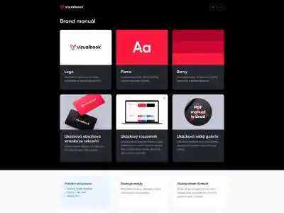 Visualbook - Brand manuál