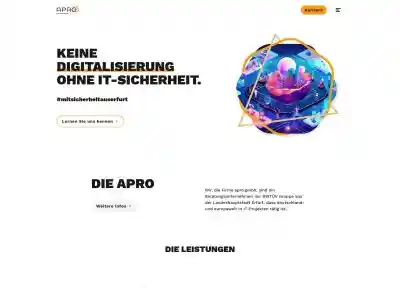 apro.gmbh | #mitsicherheitauserfurt