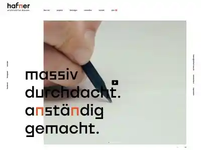 Hafner Bauunternehmen - Ihr Architektur- und Bauunternehmer im Allgäu